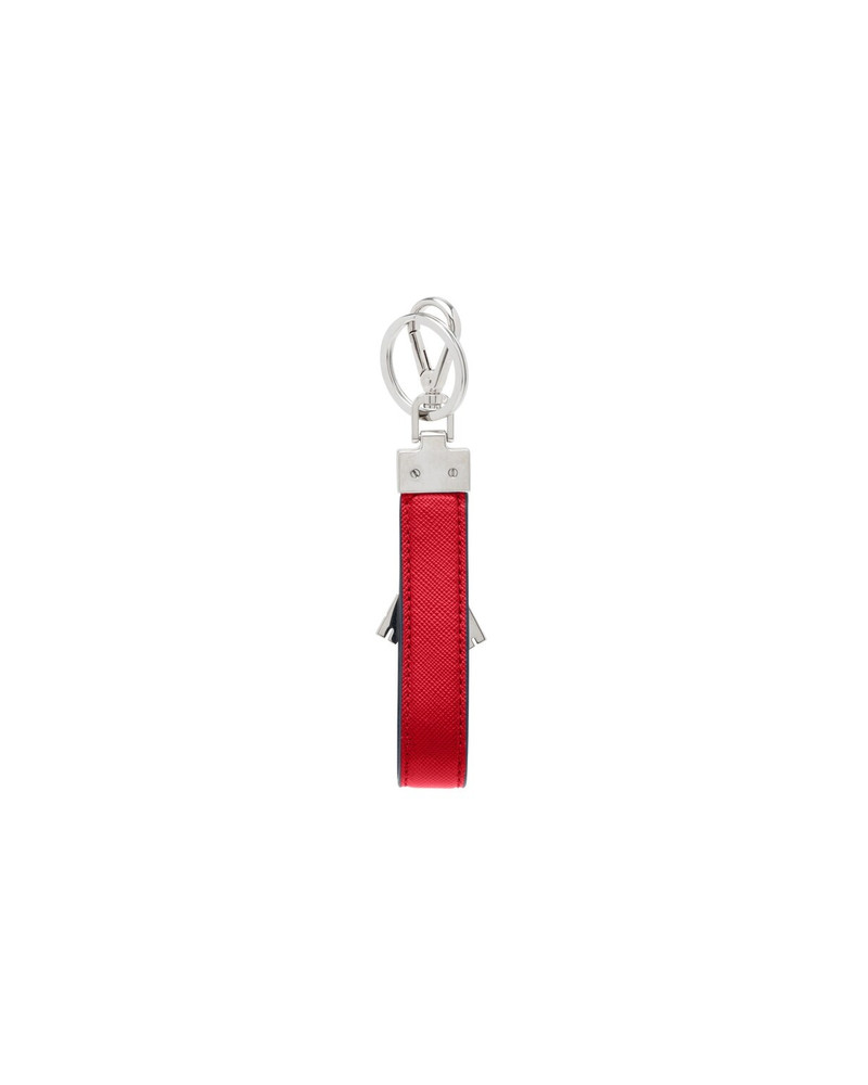 Saffiano Leather Keychain 3