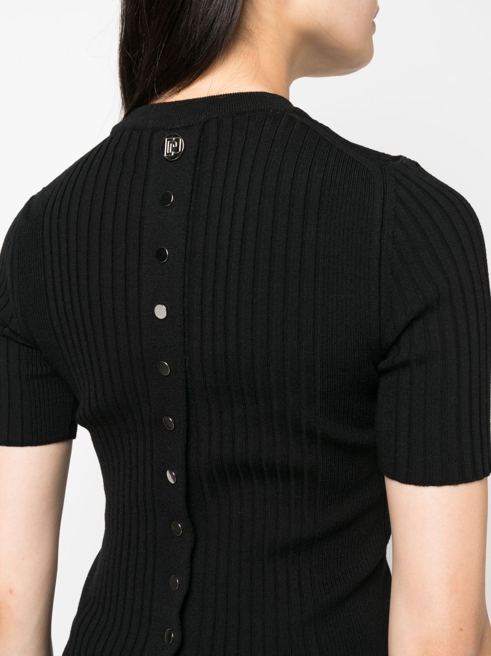 ribbed-knit wool-blend top - 5