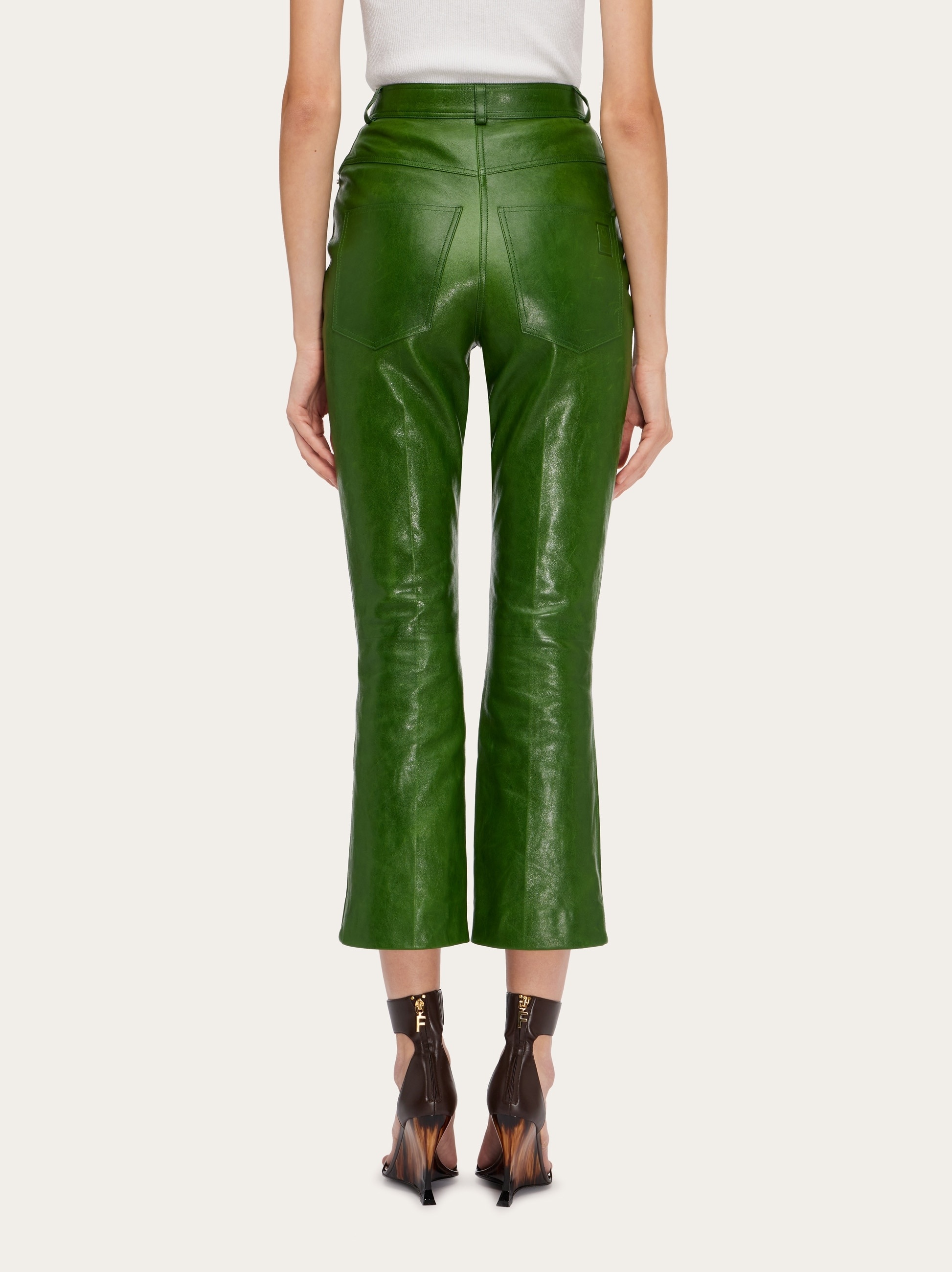 Five pocket nappa trouser - 4