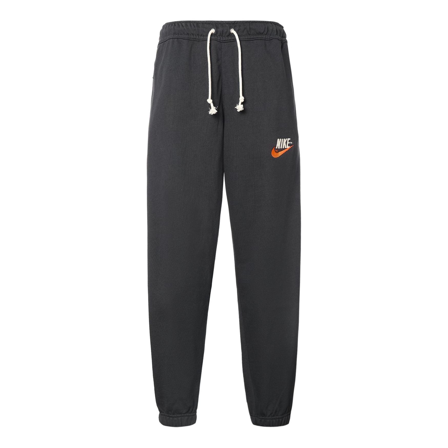 Nike Trend Capsule Series Sports Breathable Training Casual Bundle Feet Long Pants Black DM5272-045 - 1