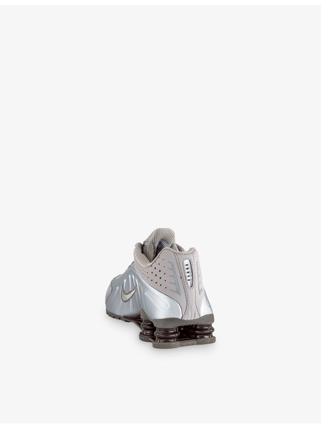 Shox R4 Leather Trainers - 4