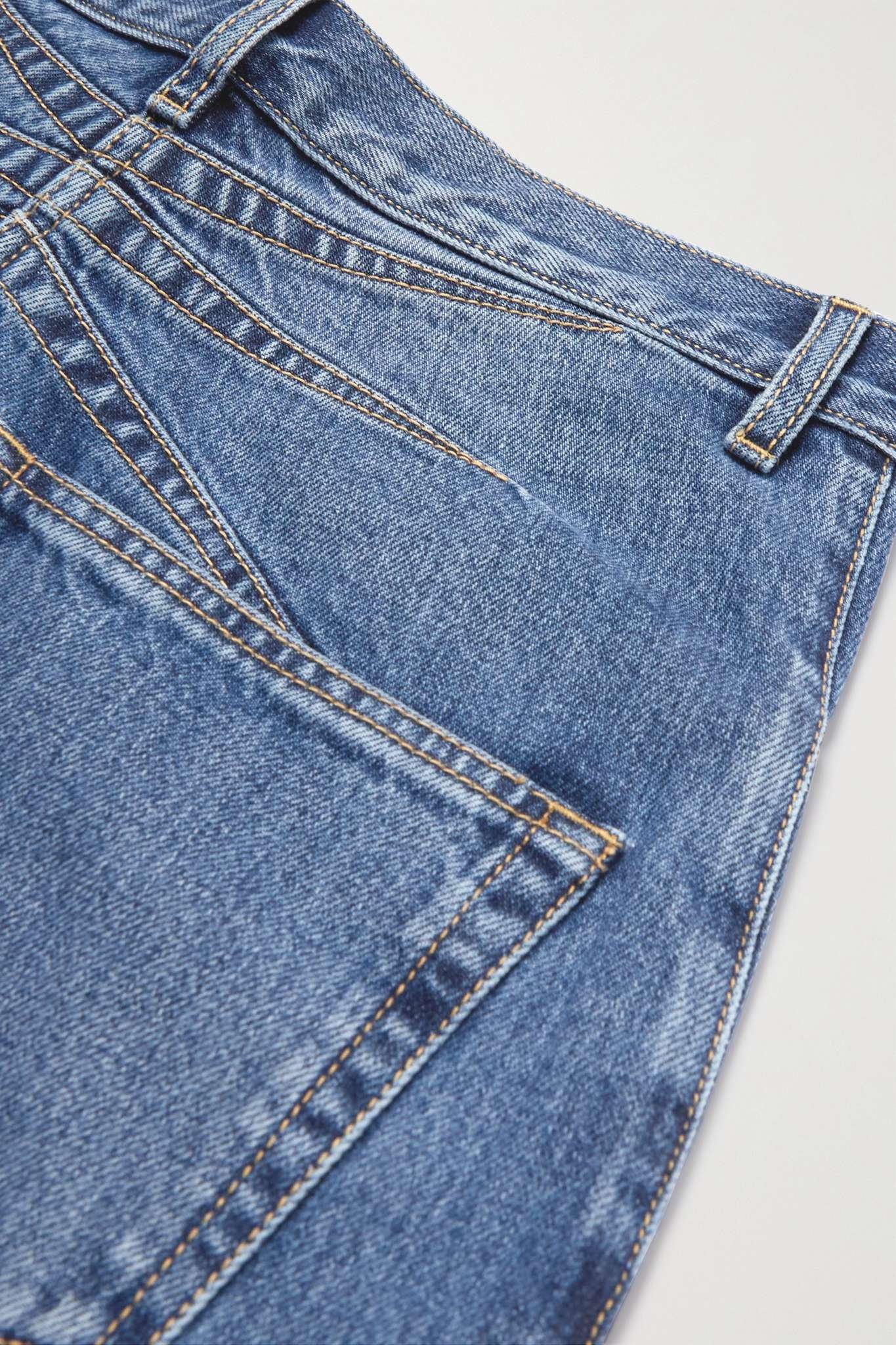 Cropped high-rise flared jeans - 5