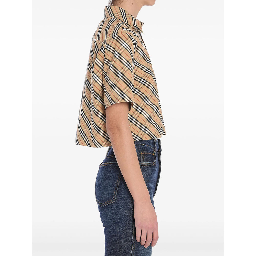 Burberry Neutrals Tops - Shirts Women - 2