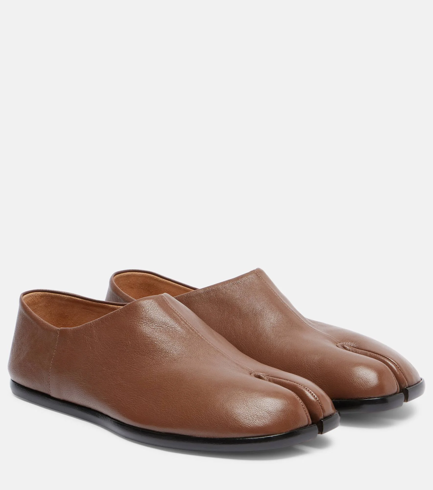 Tabi Babouche leather slip-on shoes - 1