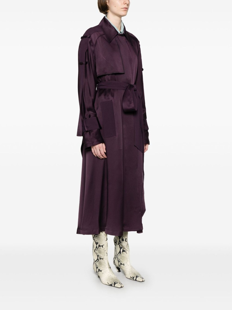 satin trench coat 3