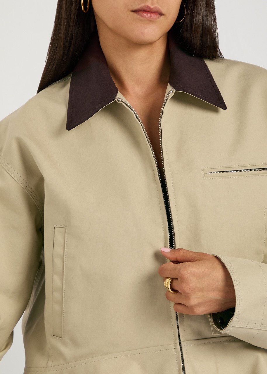 JW Anderson Peplum Cotton Jacket - 5