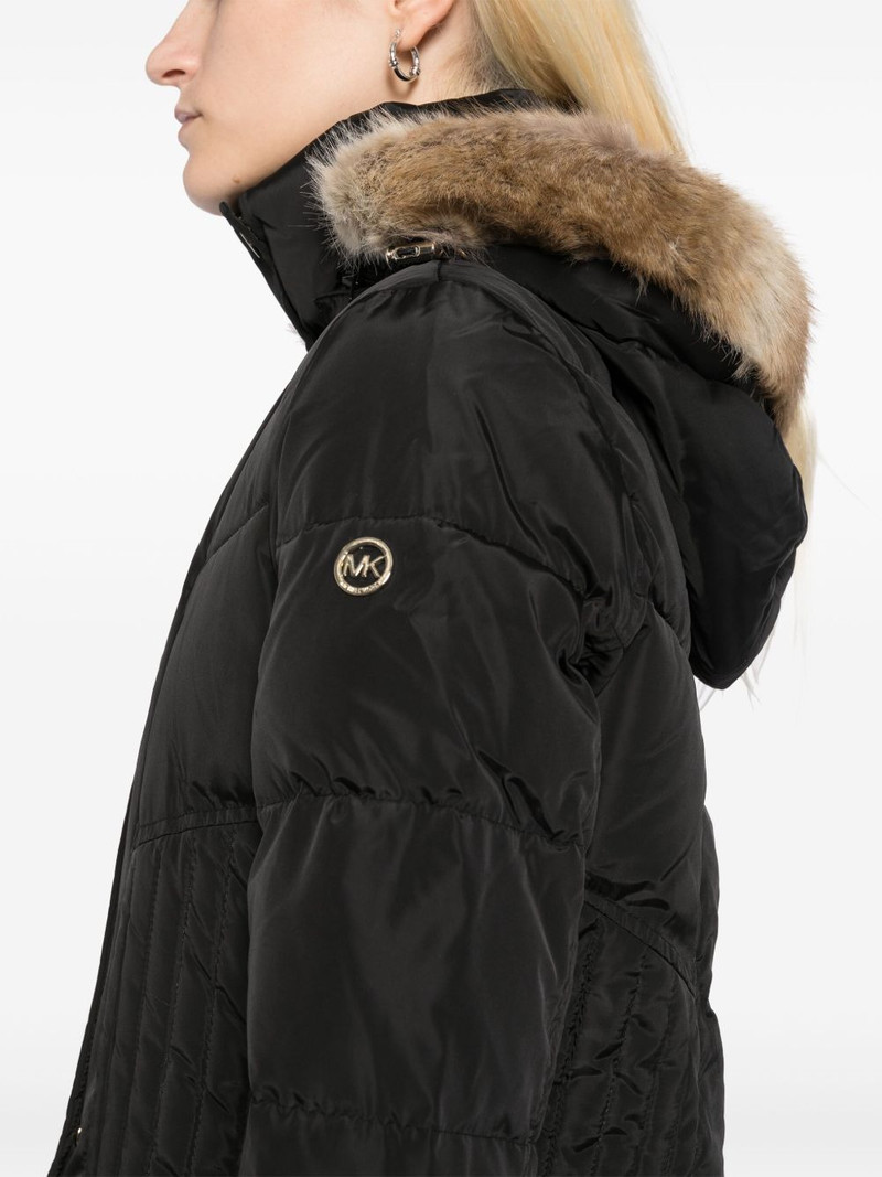 Chevron 3/4 Puffer Coat 5