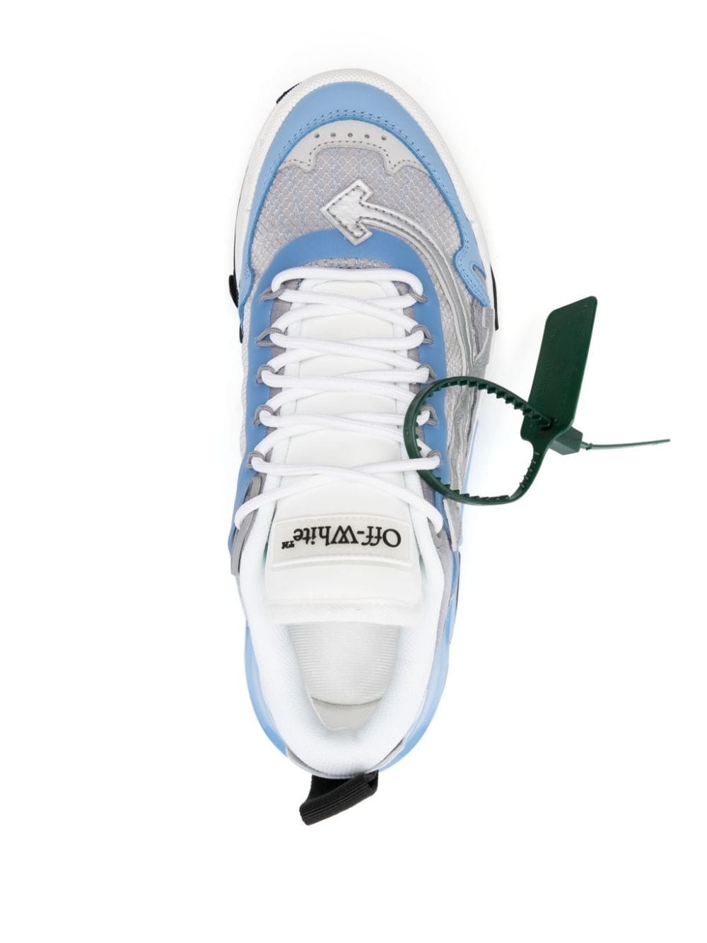 Off-White Odsy 2000 panelled sneakers - WHITE LIGHT BLUE