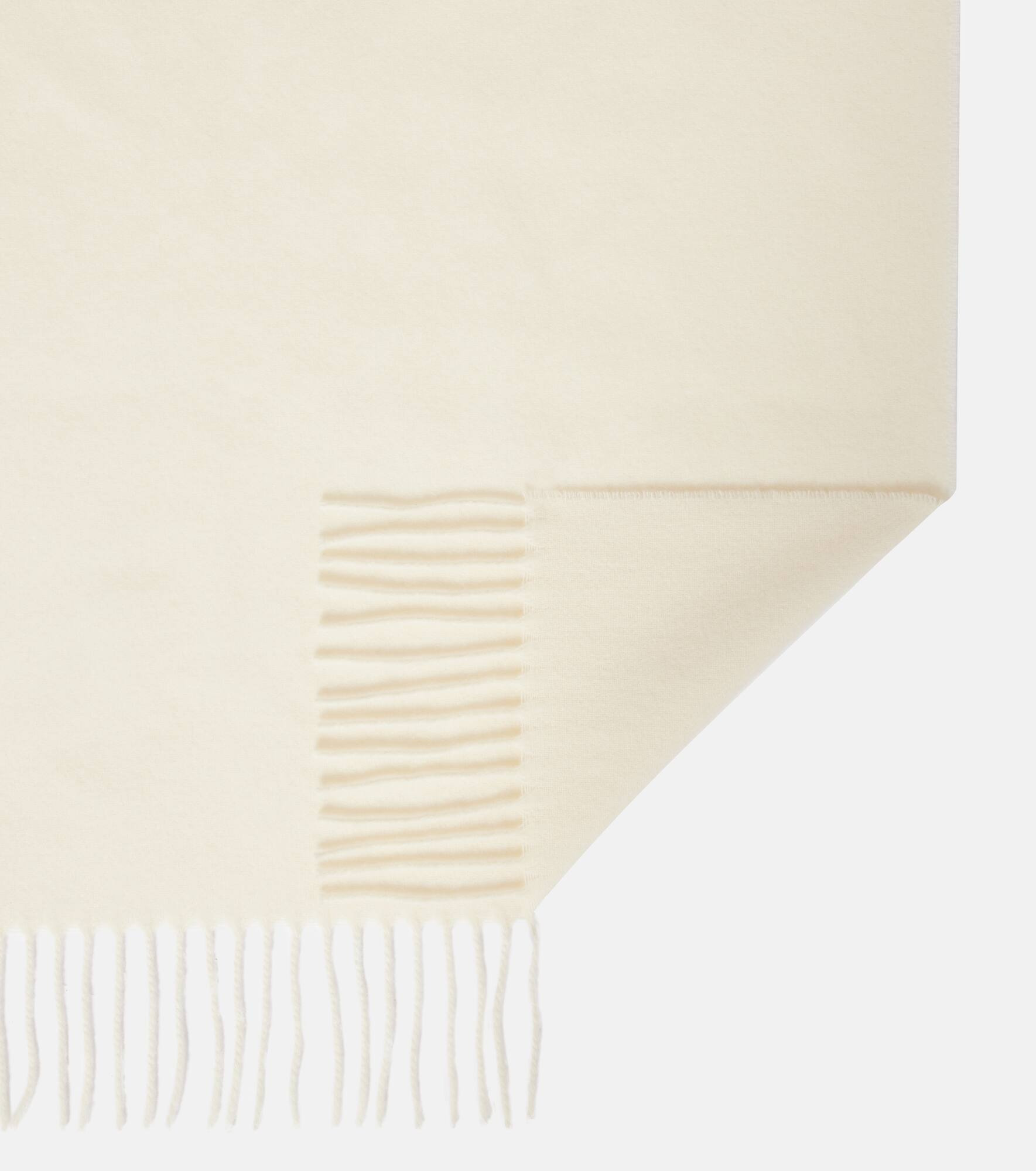 Logo virgin wool felt scarf - 5