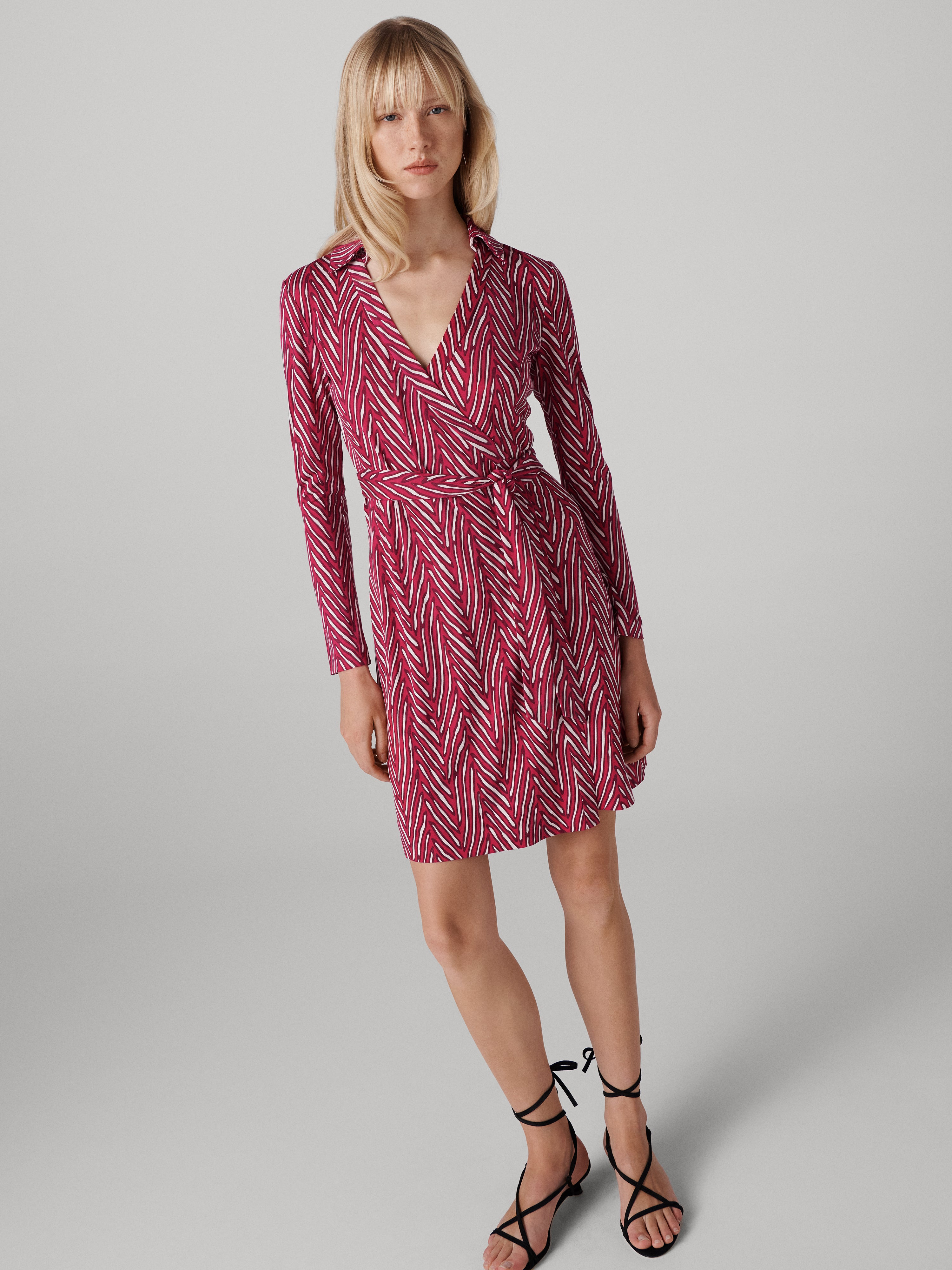 Jeanne Silk Jersey Wrap Dress - 5