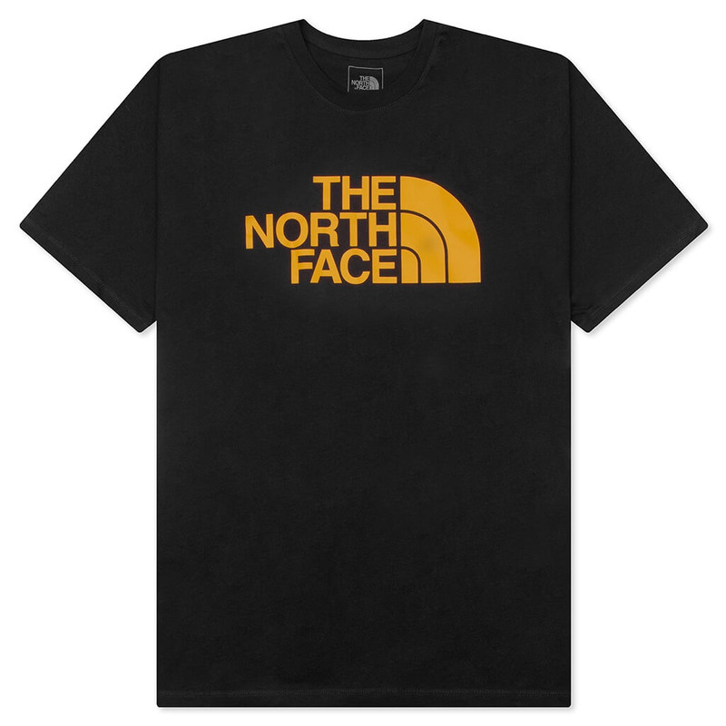 S/S HALF DOME TEE - TNF BLACK/SUMMIT GOLD - 1