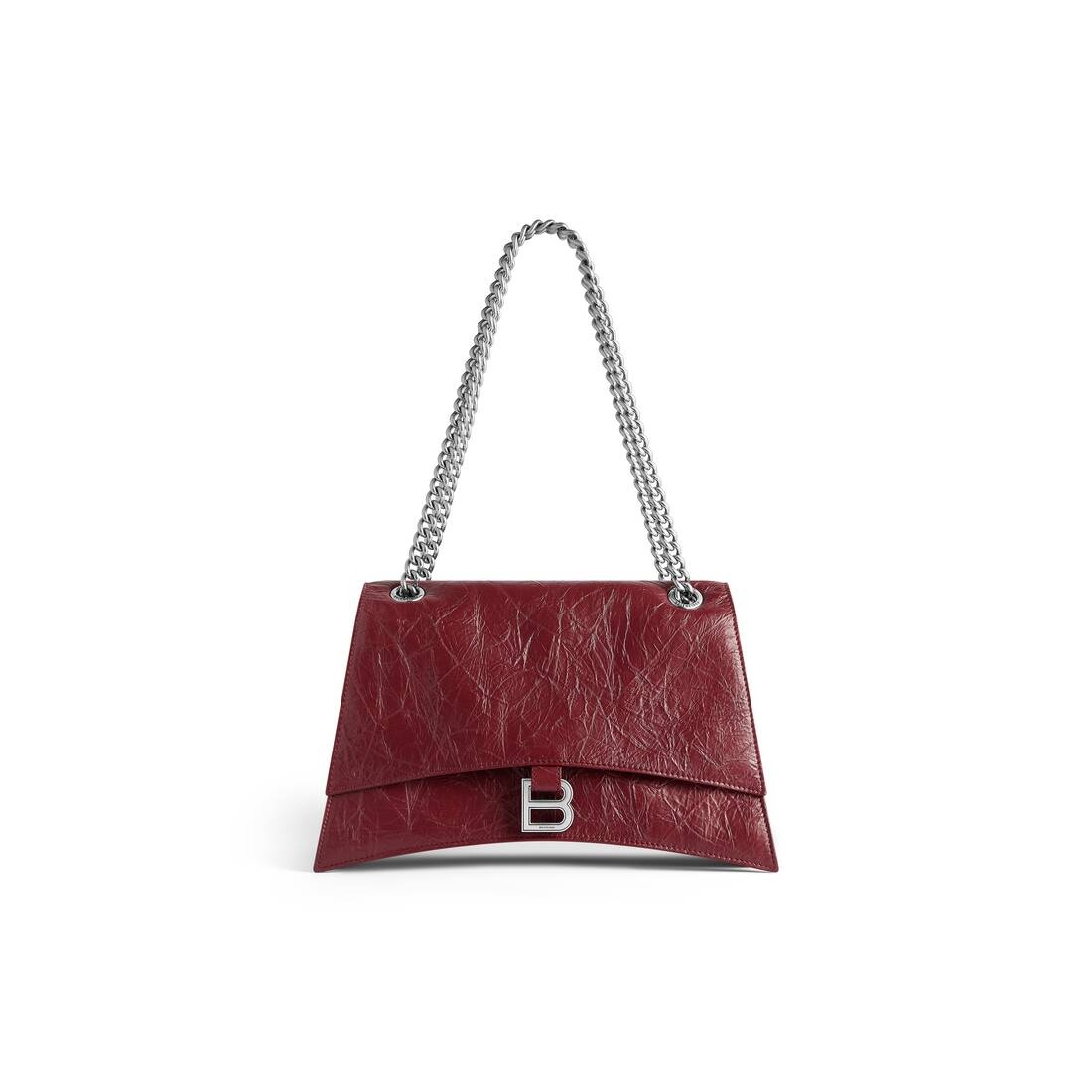 Women's Crush Medium Chain Bag  in Dark Red - 1