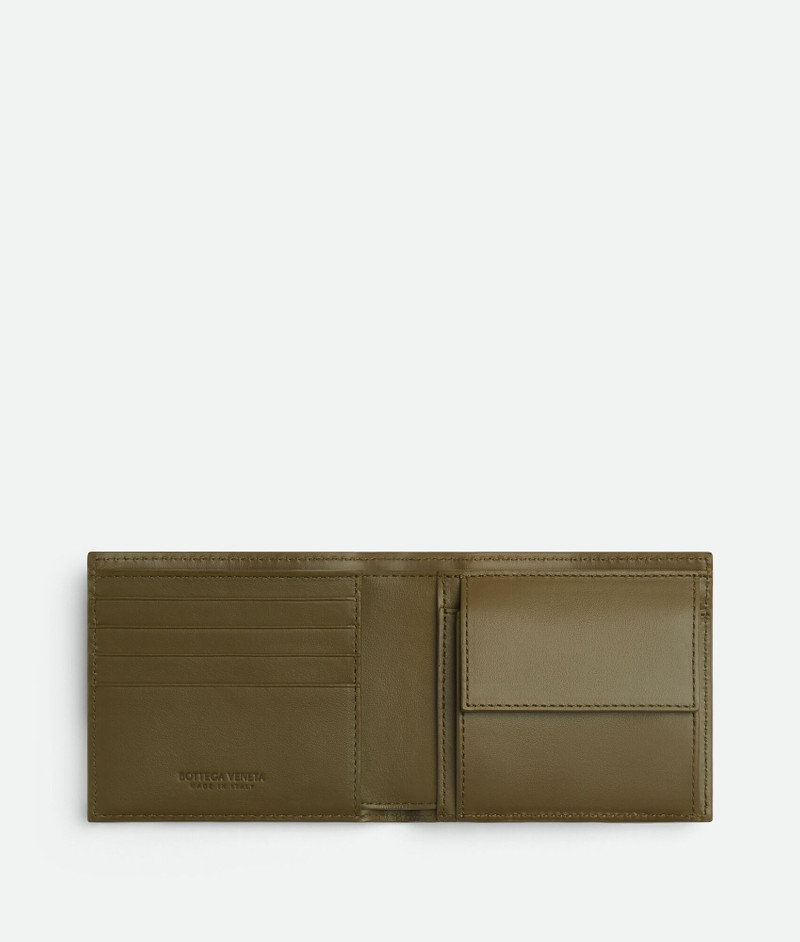 Bottega Veneta Intrecciato Bi-Fold Wallet With Coin Purse outlook