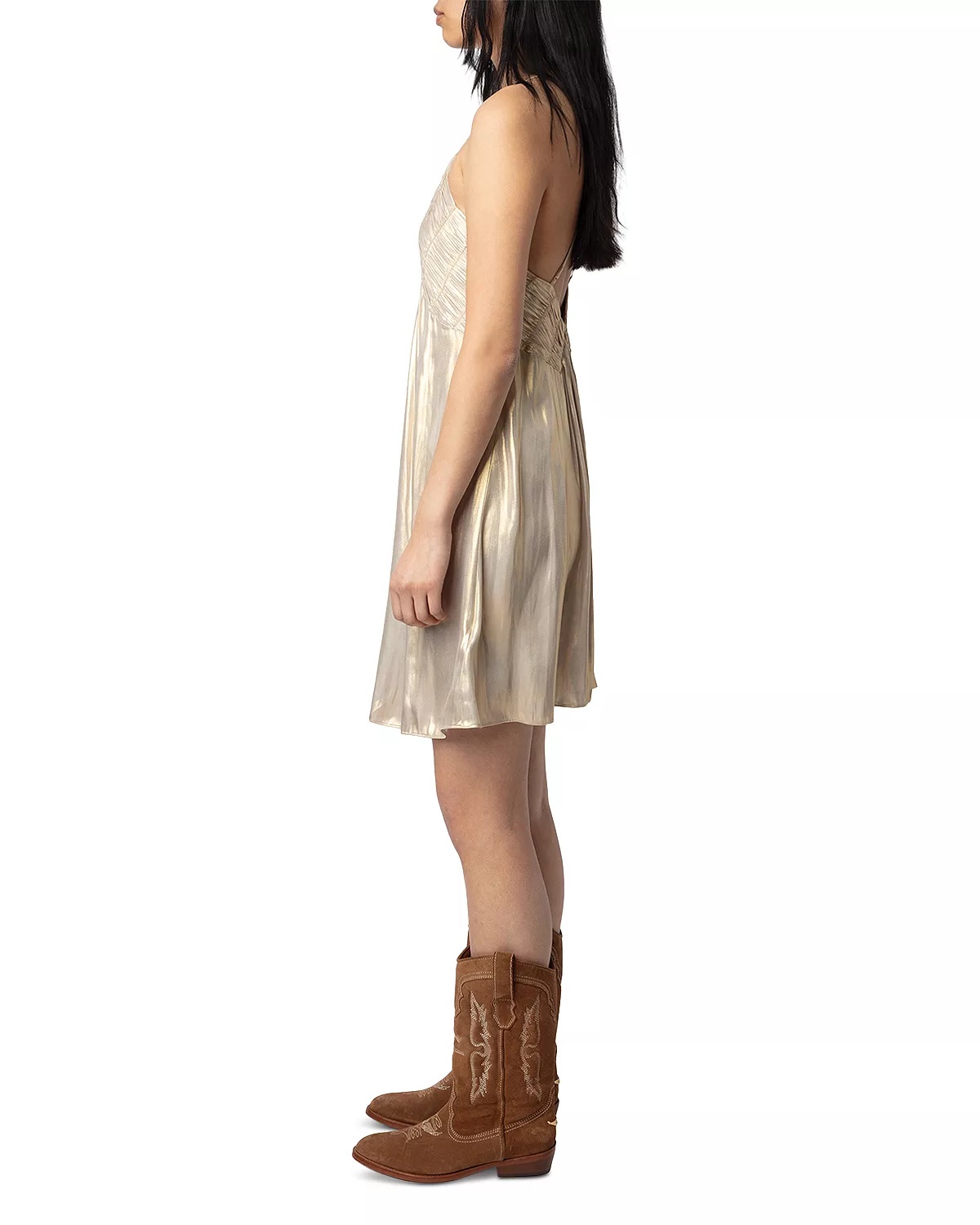 Rayonna Satin Dress - 4