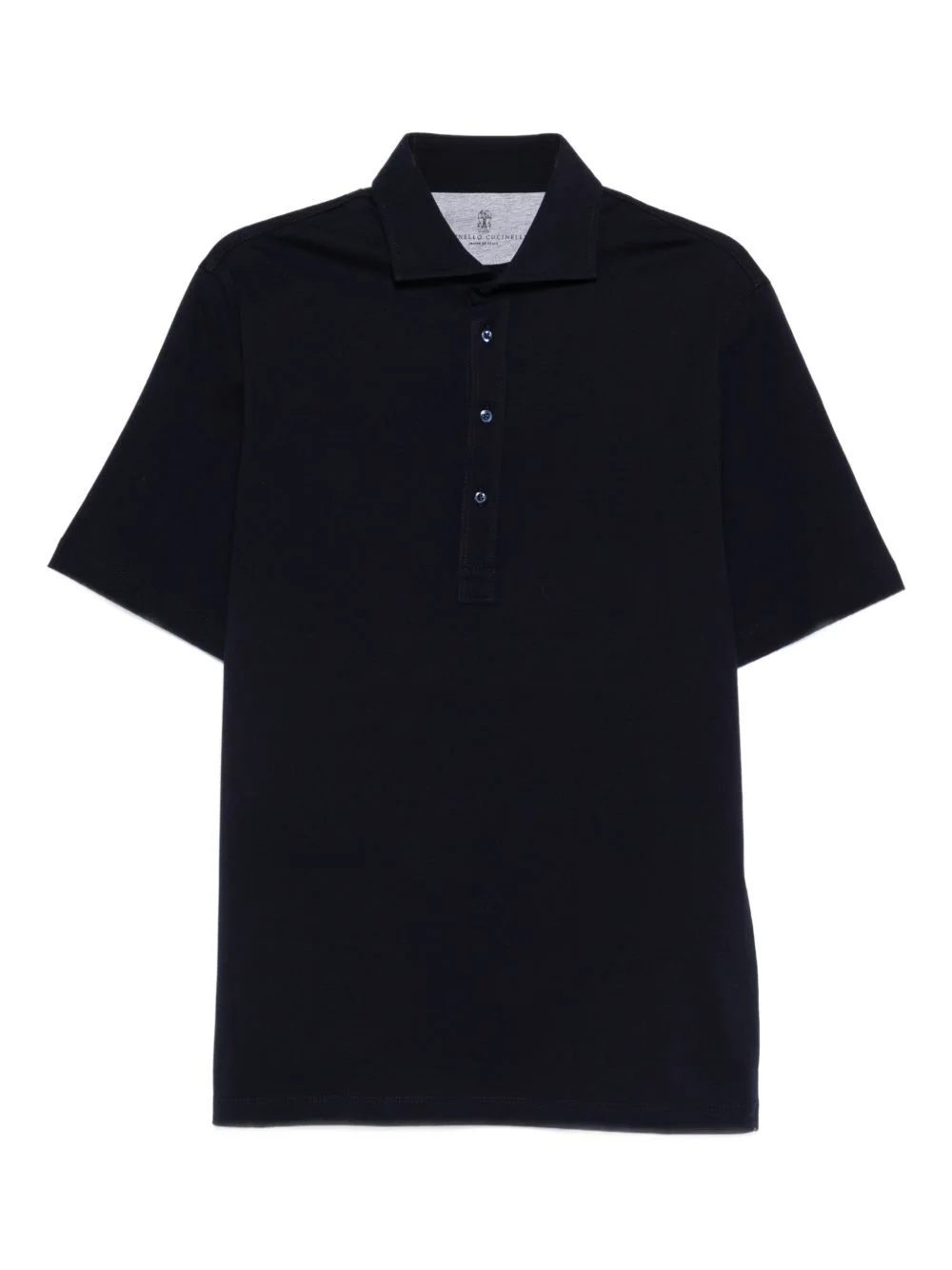 button-up polo shirt - 1