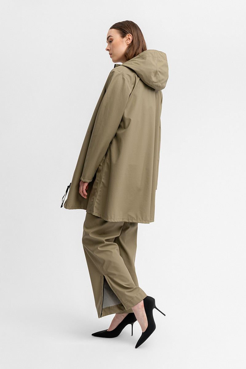 Mosebacke Lightweight Zip Raincoat Aloe 15