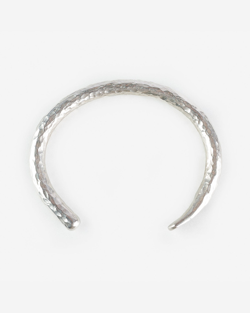 Iron Heart OGL-HHAM-BANGLE-SIL OGL - Hand Hammered Bracelet - Sterling Silver outlook