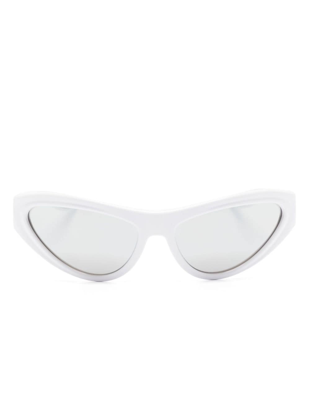 shield-frame tinted sunglasses - 1