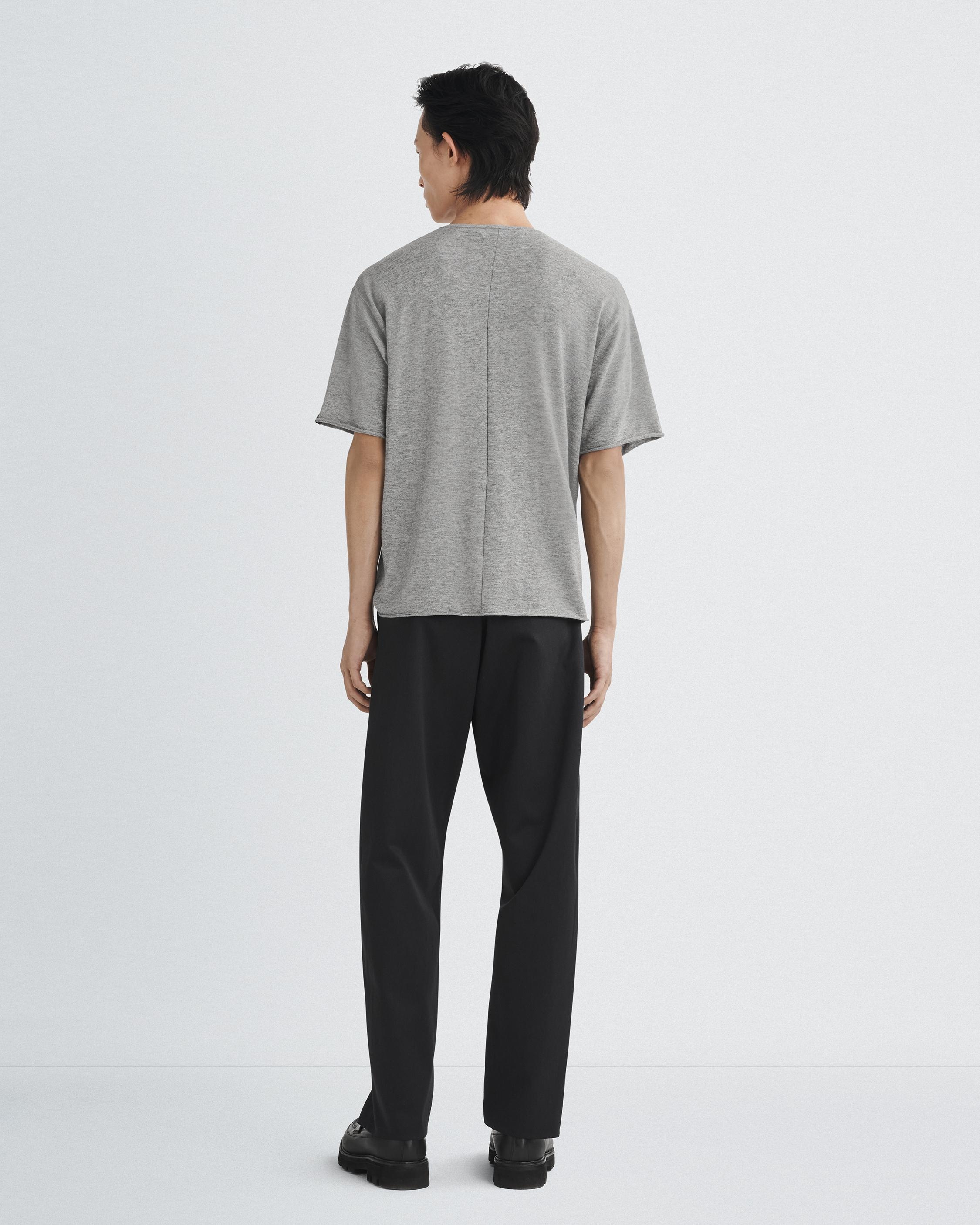 Reid Knit Merino Tee
Wool Blend T-Shirt - 5