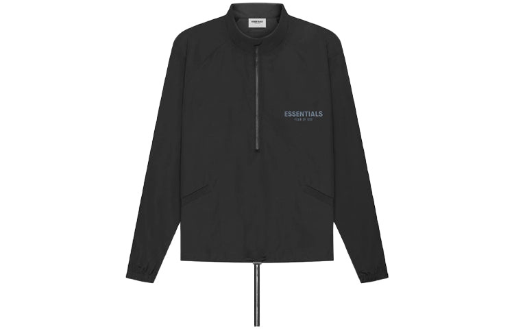 Fear of God Essentials SS21 Half Zip Track Jacket Stretch Limo FOG-SS21-627 - 2
