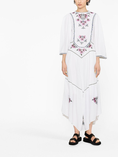 Isabel Marant embroidered midi dress outlook