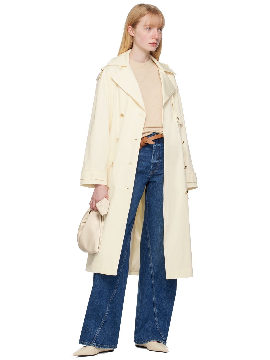 Off-White Layton Trench Coat - 4