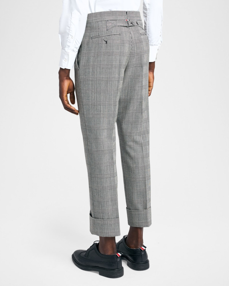 Men's Prince of Wales Straight-Leg Trousers 3