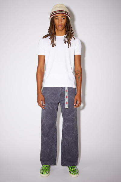 Acne Studios Slim fit t-shirt - Optic White outlook