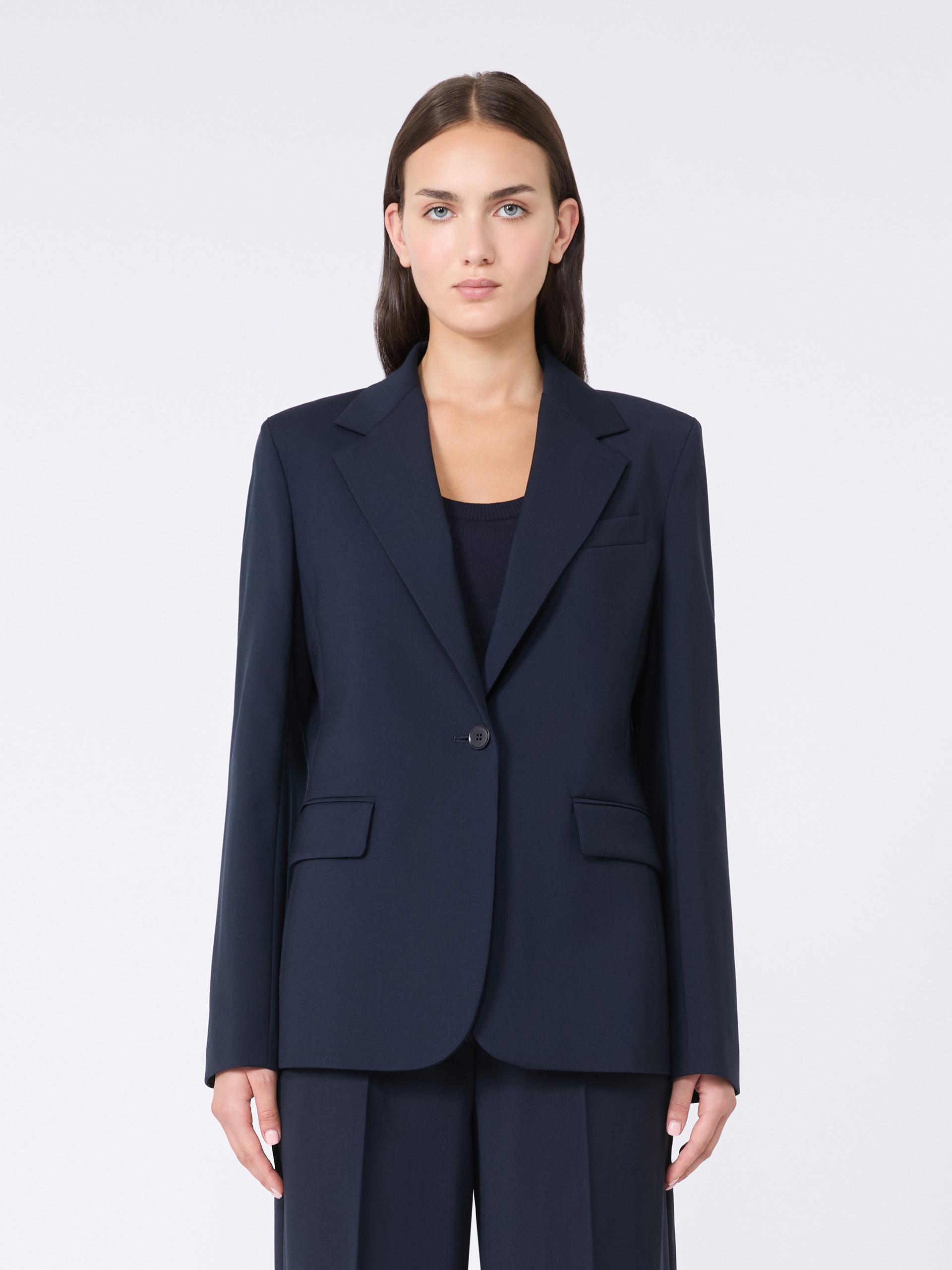 LAMINE Natural stretch wool blazer - 3