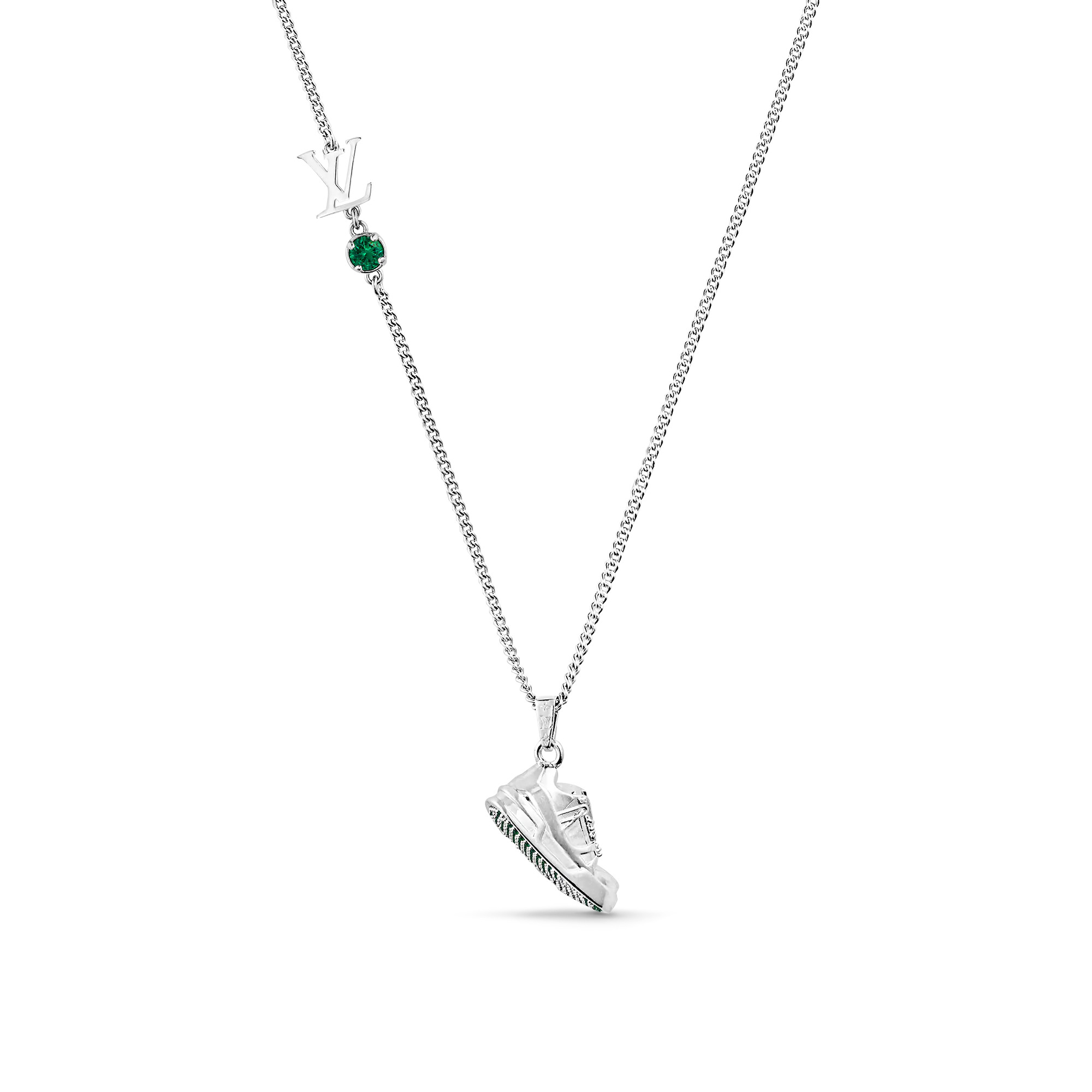 LV Trainer Strass Necklace - 1