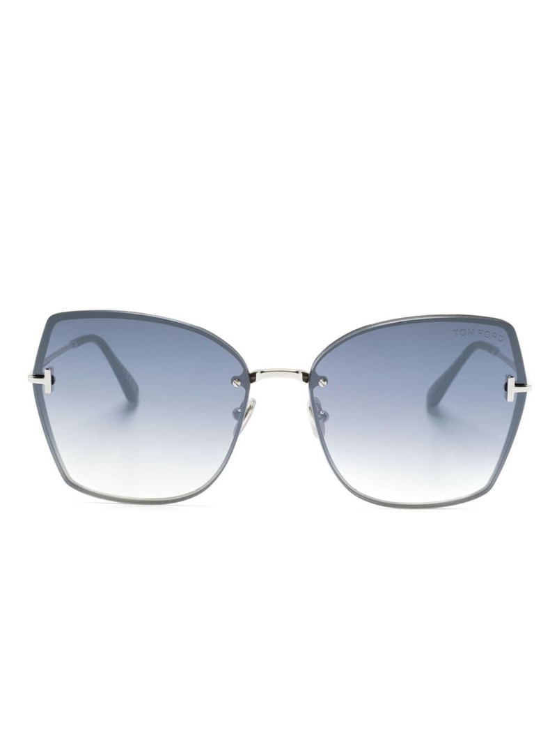 Nickie butterfly-frame sunglasses 1