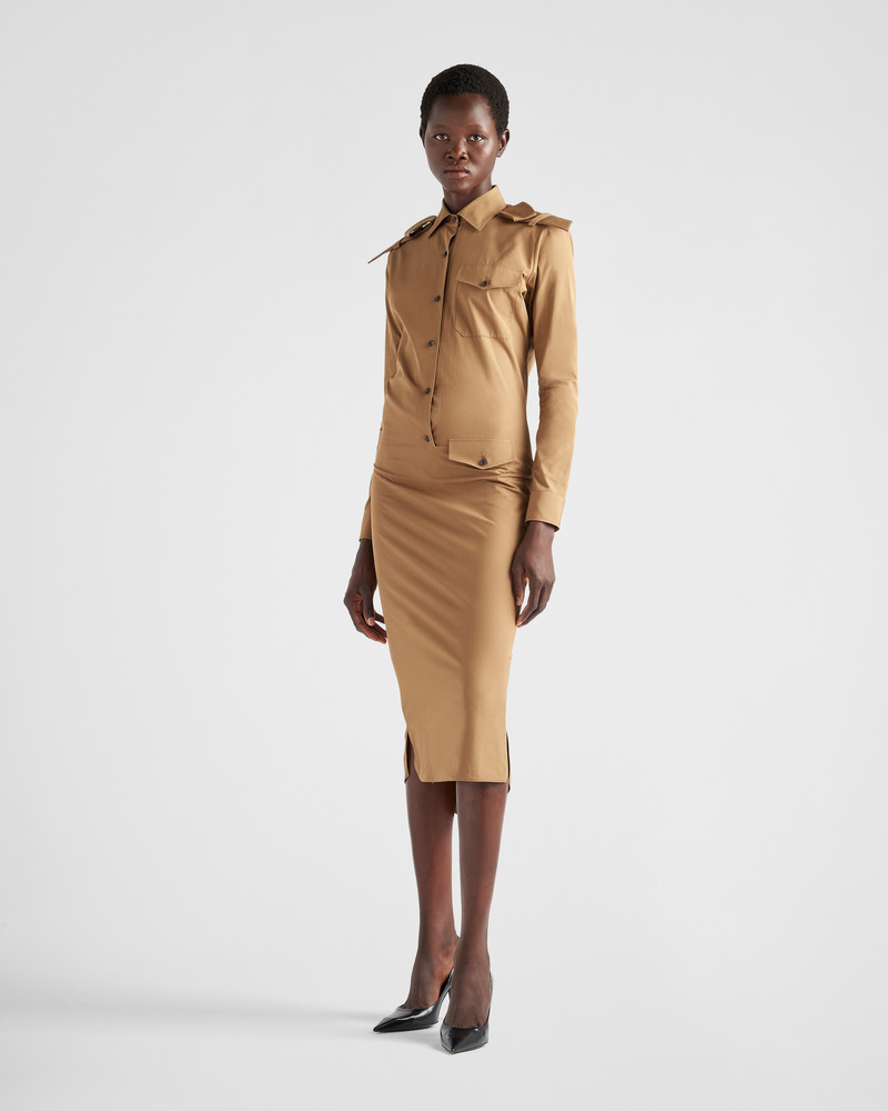 Prada Poplin dress outlook