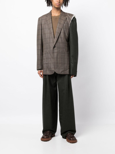 Kolor tailored wide-leg trousers outlook