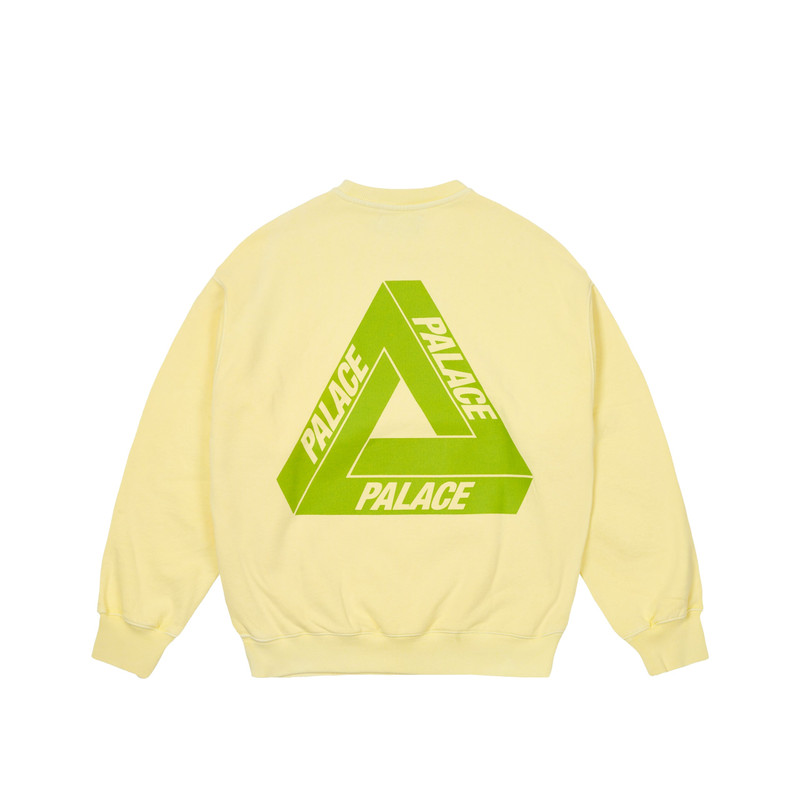 PALACE REACTO TRI-FERG CREW YELLOW outlook