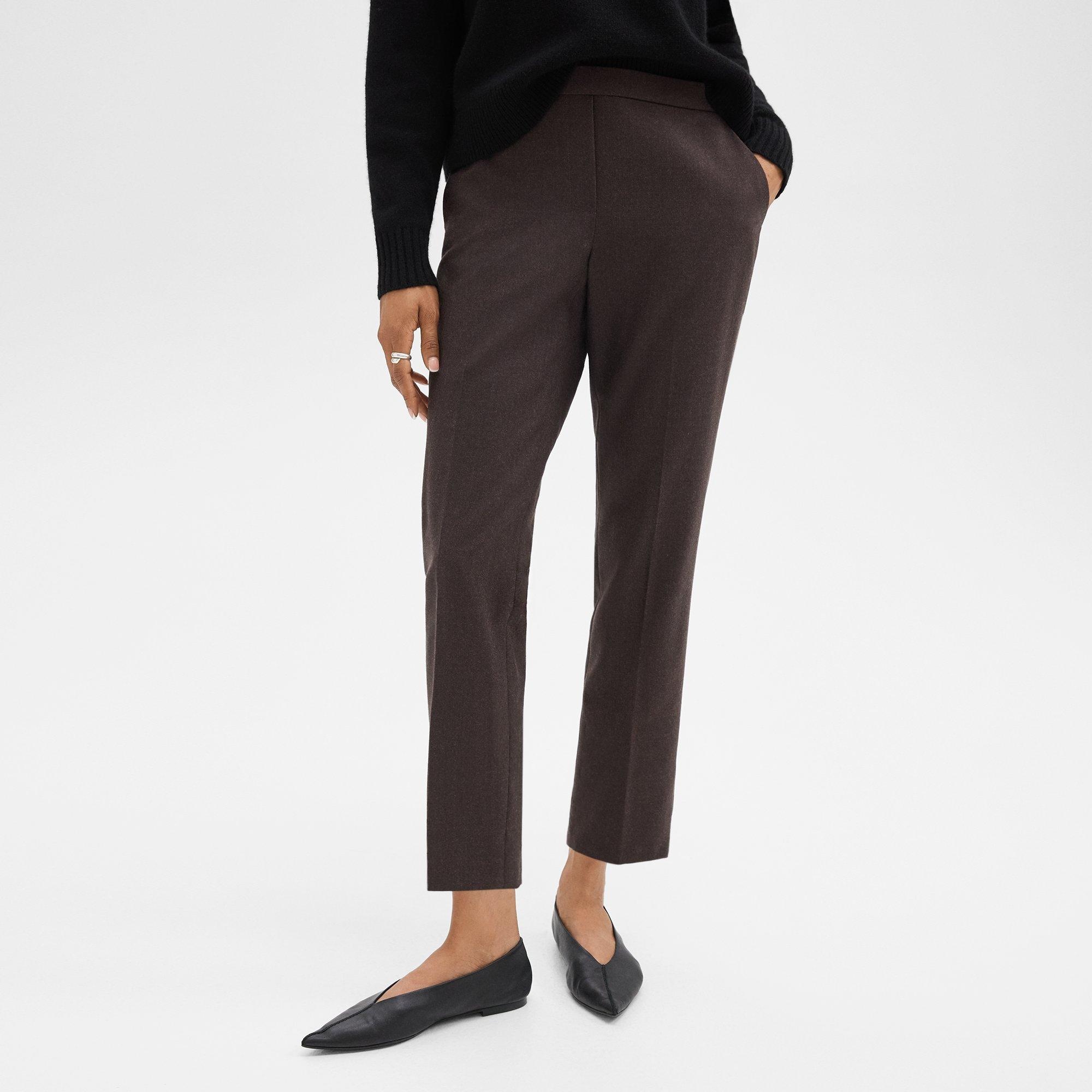 Treeca Pull-On Pant in Sleek Flannel - 5
