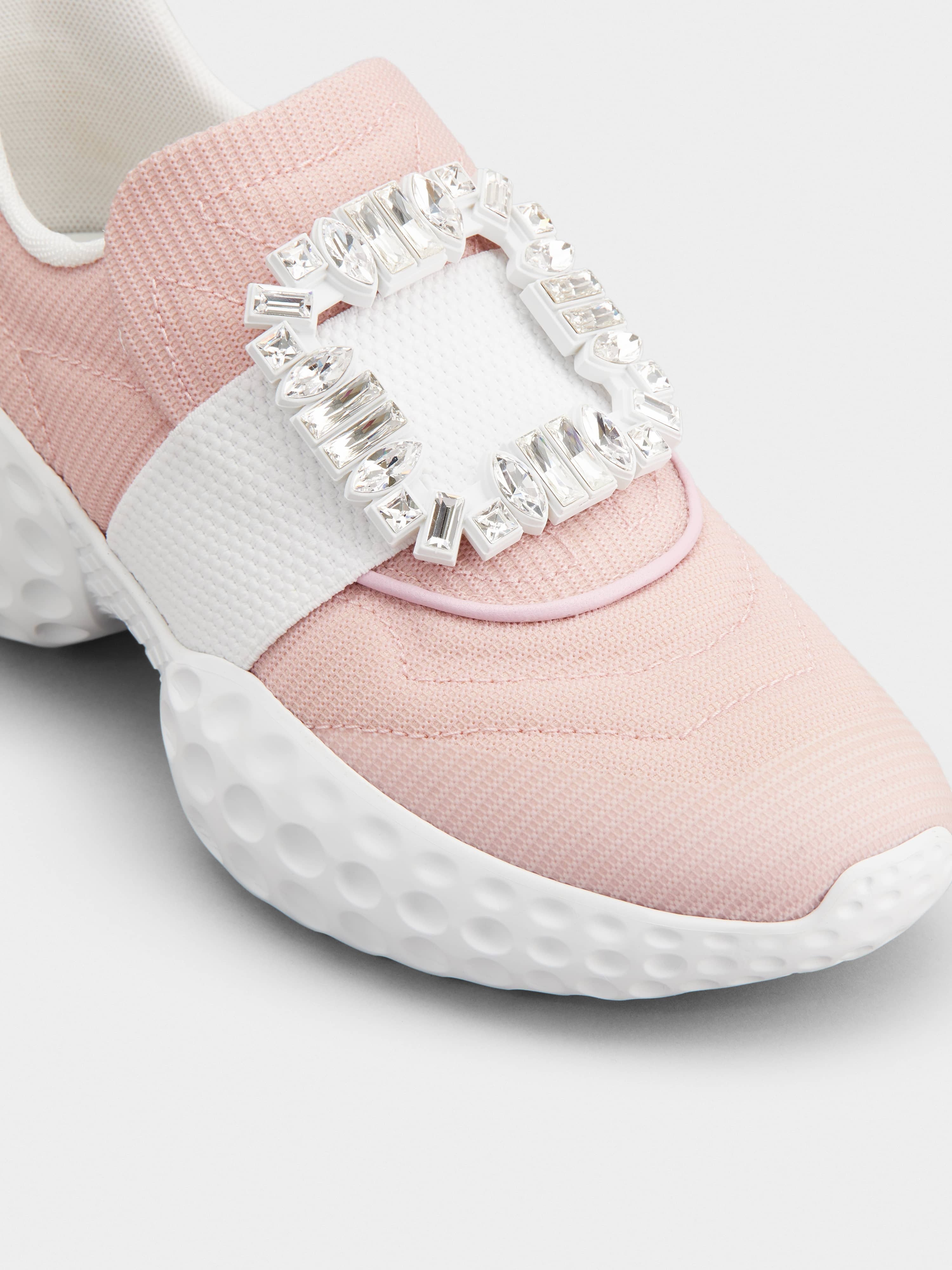 Viv' Run Light Strass Buckle Sneakers in Fabrics - 8