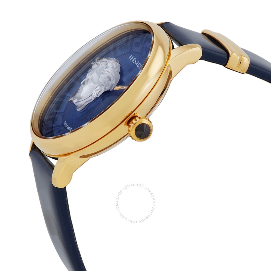Versace Medusa Alchemy Quartz Blue Dial Ladies Watch VE6F00223 - 2