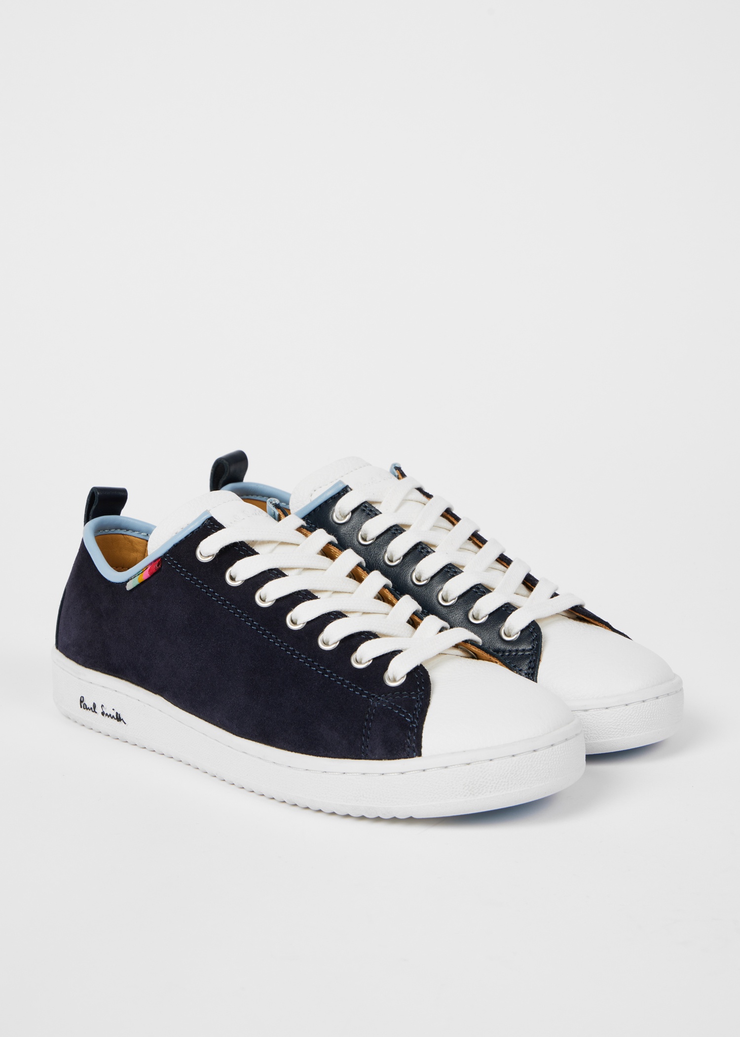 Women's Navy Suede 'Miyata' Trainers - 2