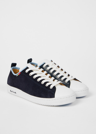 Paul Smith Women's Navy Suede 'Miyata' Trainers outlook