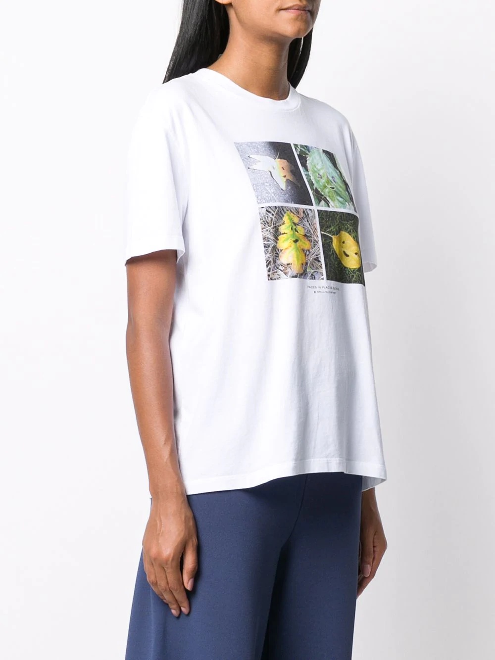 Faces in Places oversize T-shirt - 3