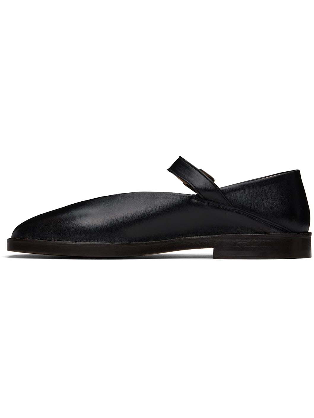 Black Ballerina Loafers - 3