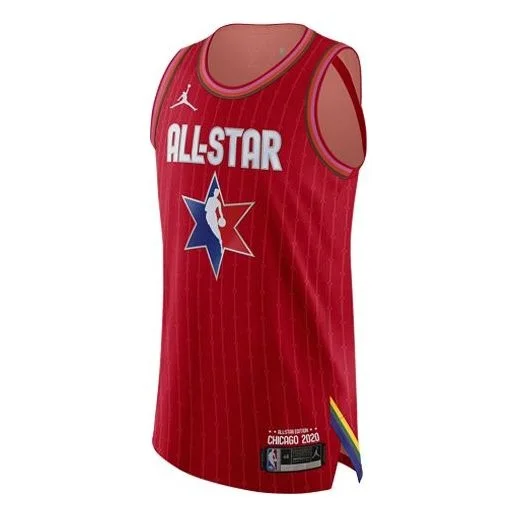 Nike NBA All-Star Edition Authentic Jersey AU For Men Red CJ1037-657 - 1
