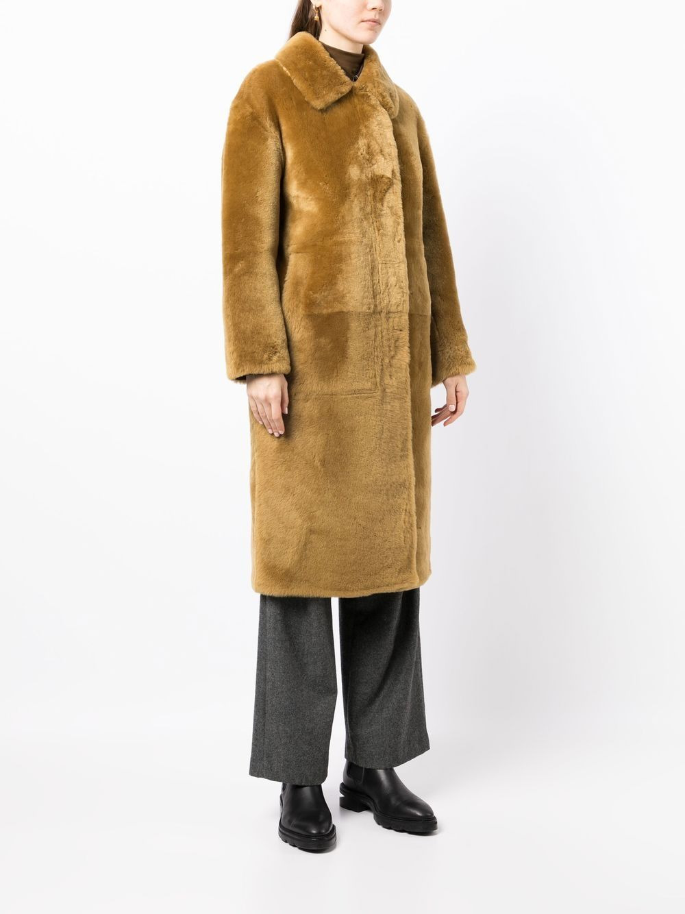 Manteau Agneau single-breasted coat - 3