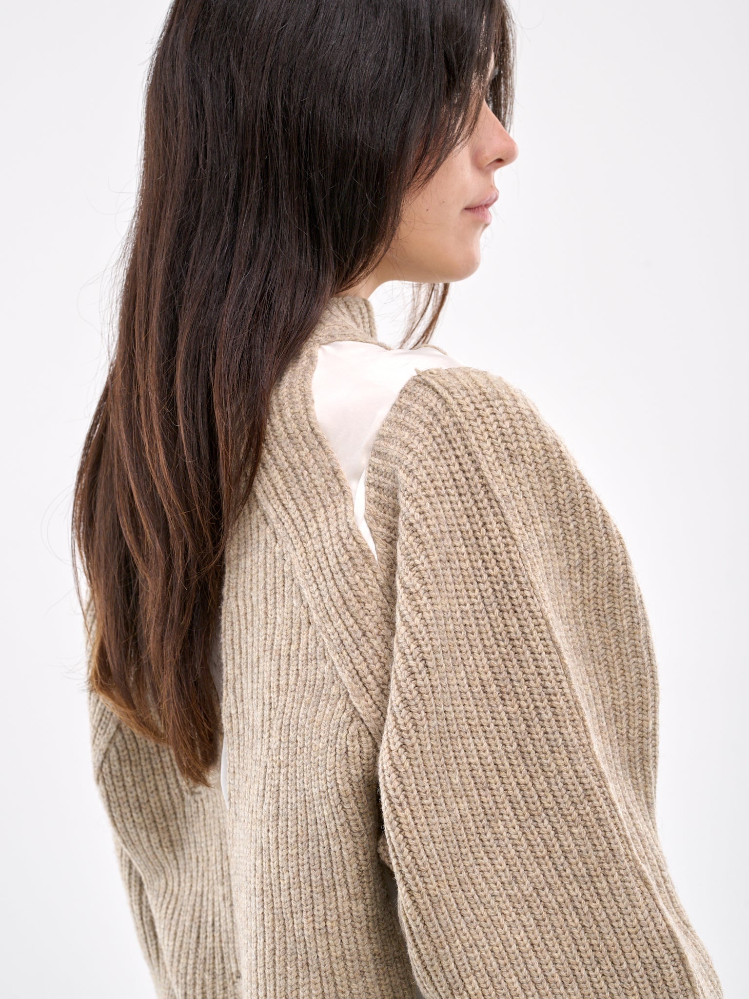 Paneled Sweater - 5