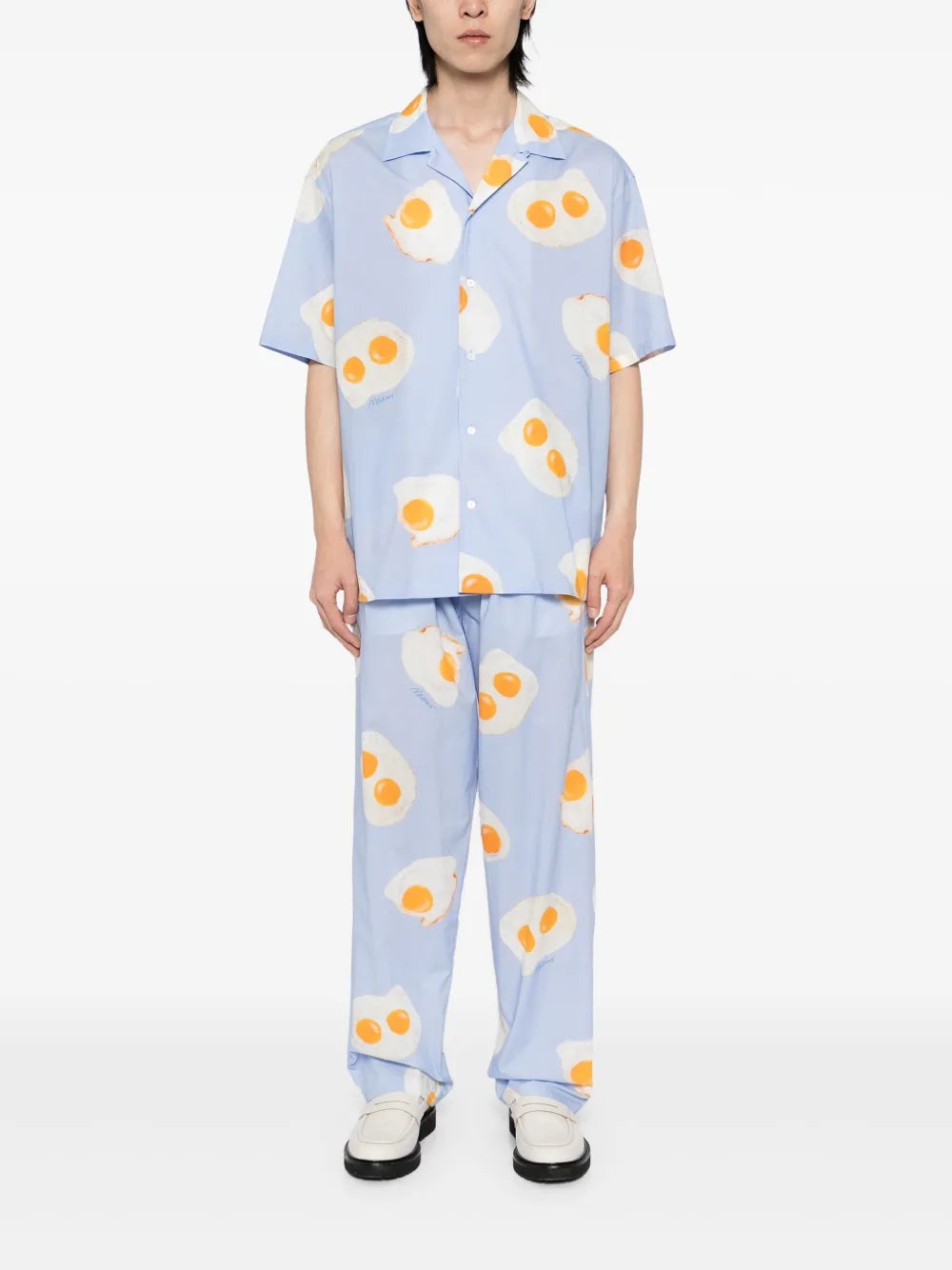 GRAPHIC-PRINT TROUSERS - 2