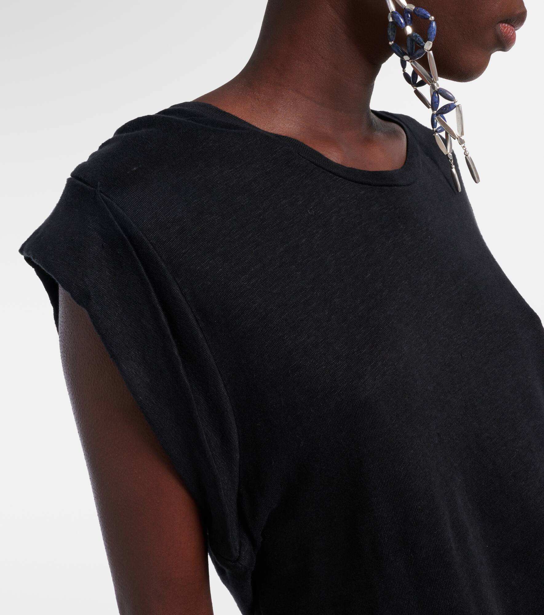 Linen T-shirt - 4
