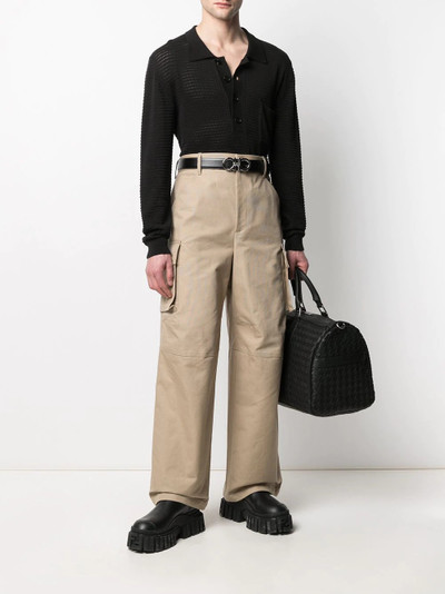 Bottega Veneta flap-pocket trousers outlook