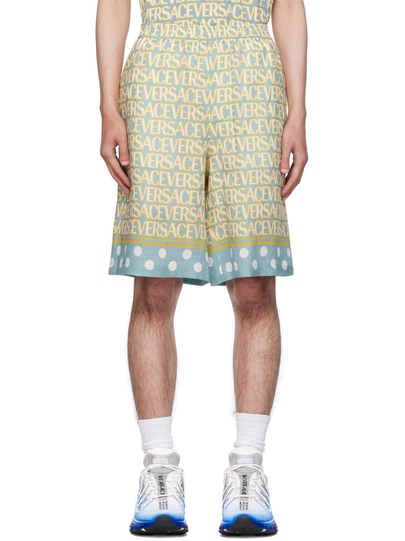 Versace All Over Print Shorts 1