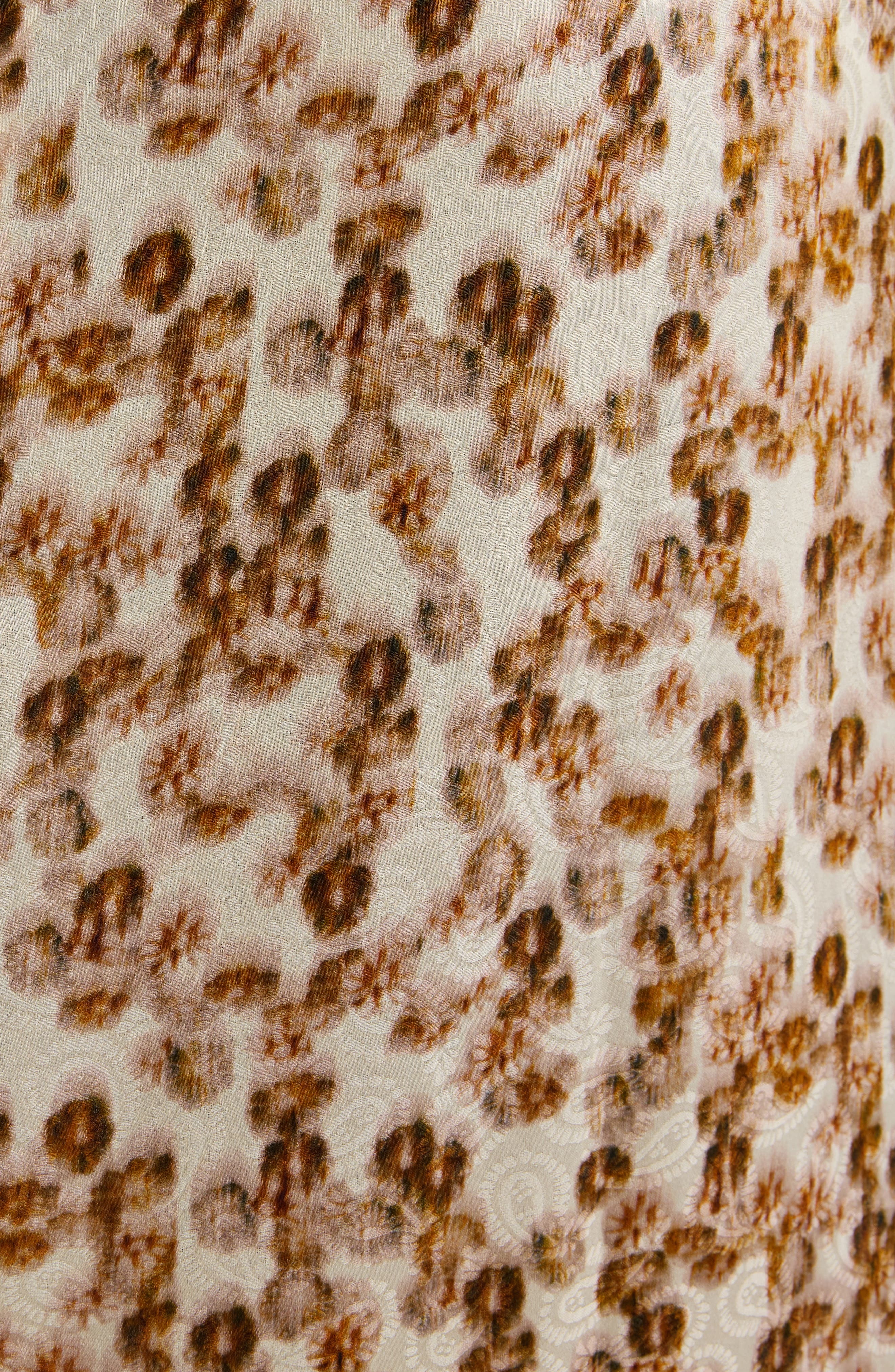 Isabel Marant Lisanne Jacquard Midi Skirt in Ochre at Nordstrom - 6