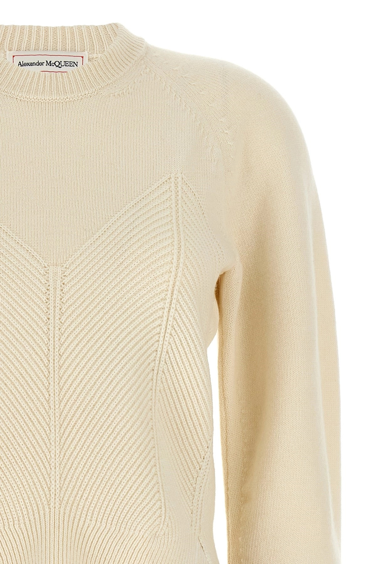'Chevron Corset' sweater - 4